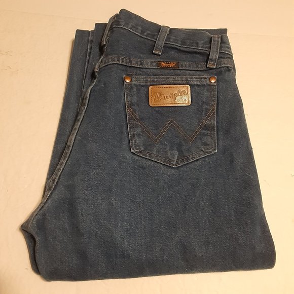 Wrangler Men's Cowboy Cut Jeans 13MWZPW Size 33x36 - Picture 1 of 8